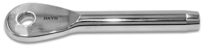 Swage Aircraft Eye - MS Style - 1/16" Wire x 3/16" Pin