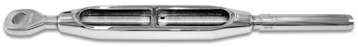 Eye To Swage - Open Body - 19mm Wire x 1-1/8" Pin